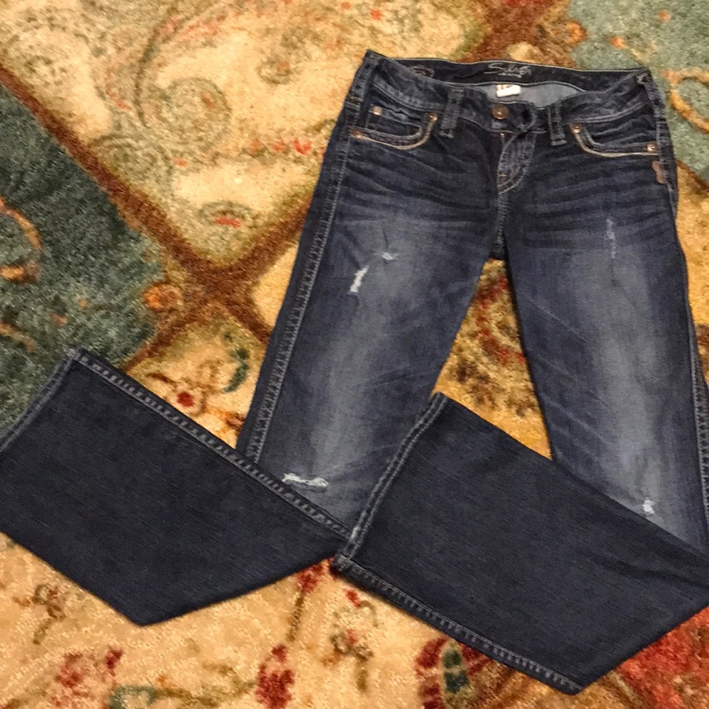 Silver Frances Jeans